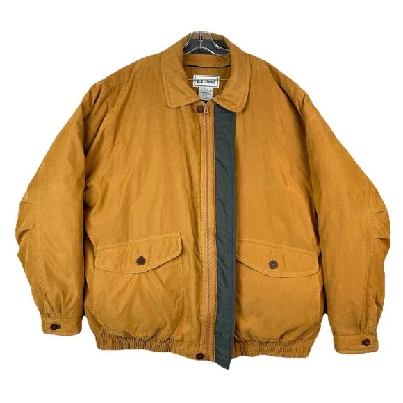 L.L.Bean Men Tall XL Vintage Chore Coat Removable Goose Down Liner Barn Workwear - Picture 6 of 16